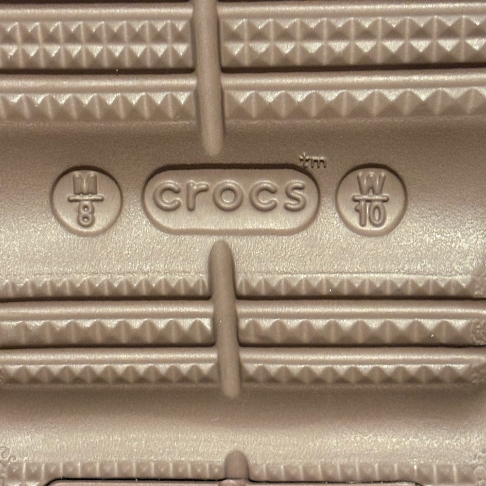Crocs Echo Surge Truffle Unisex Slip On Casual Shoes 210079-0LG Sz M 8/W 10 NIB - Picture 9 of 10